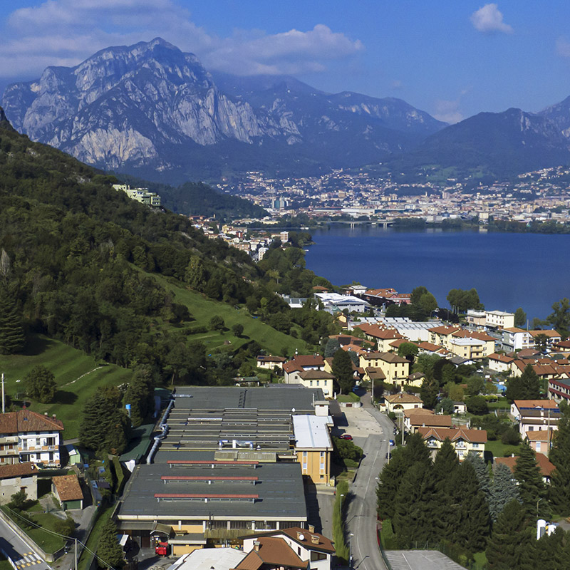 Vista panoramica dell'azienda